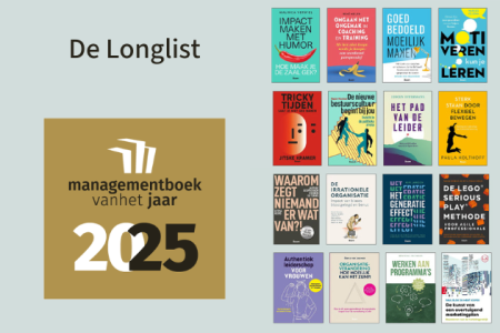 De Longlist voor Managementboek van het Jaar 2025 is bekend