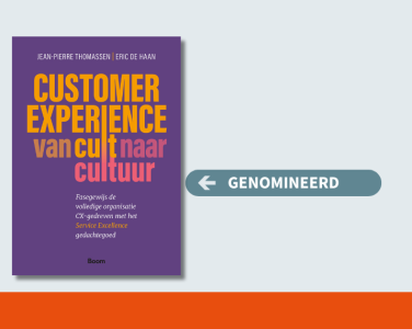 Genomineerd: 'Customer Experience. Van cult naar cultuur'